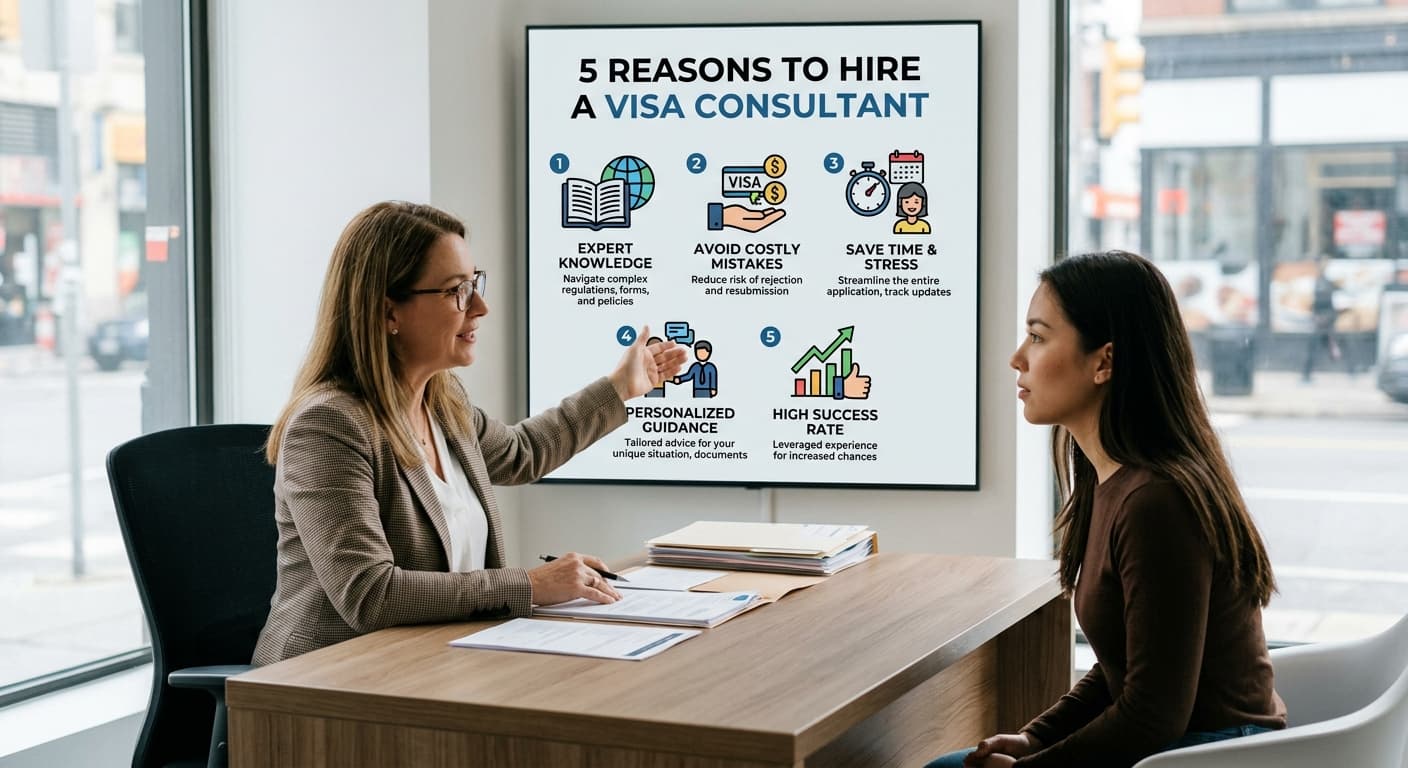 5 Reasons to Hire a Visa Consultant Instead of Doing a DIY Application